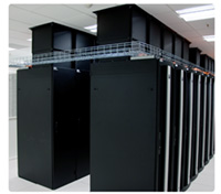 Data Center With TeraFrame Cabinets
