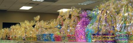 Easter baskets for CPI fundraiser