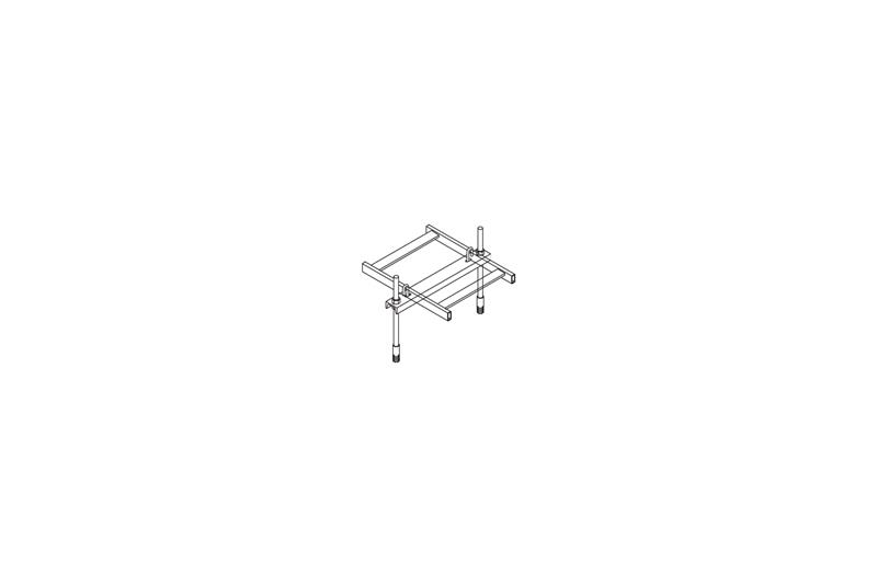 Adjustable Floor Support Channel Cable Runway - Image 1