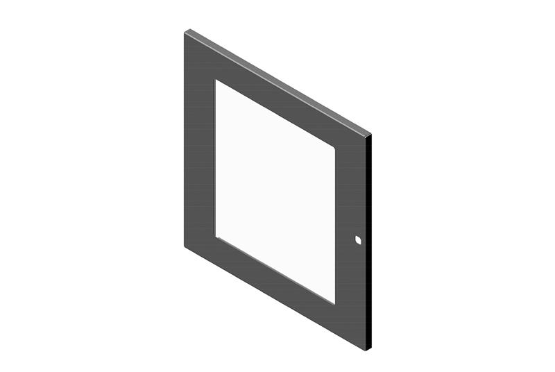 Single Tempered Glass Door for RMR Wall-Mount Enclosure - Image 0