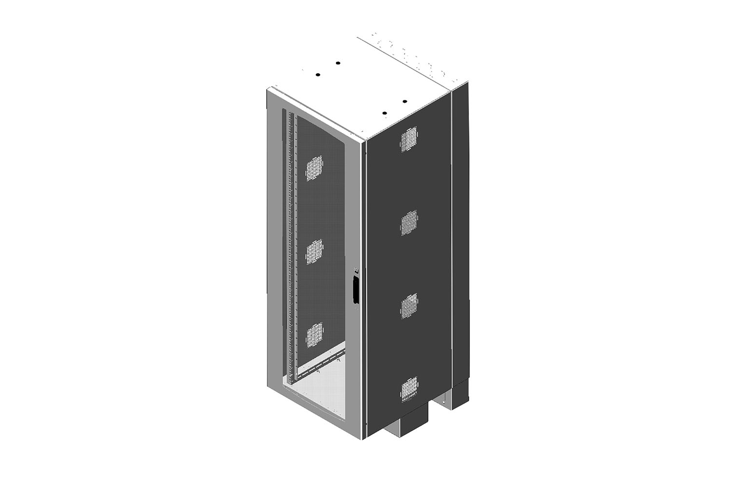 CUBE-iT Wall-Mounted Floor Supported Cabinet - Image 15