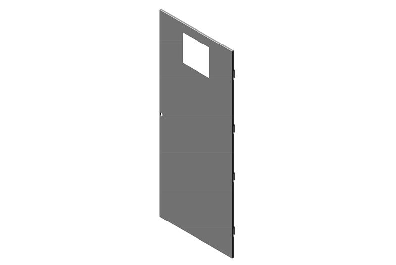 Exhaust Door Assembly for RMR Modular Enclosure - Image 0