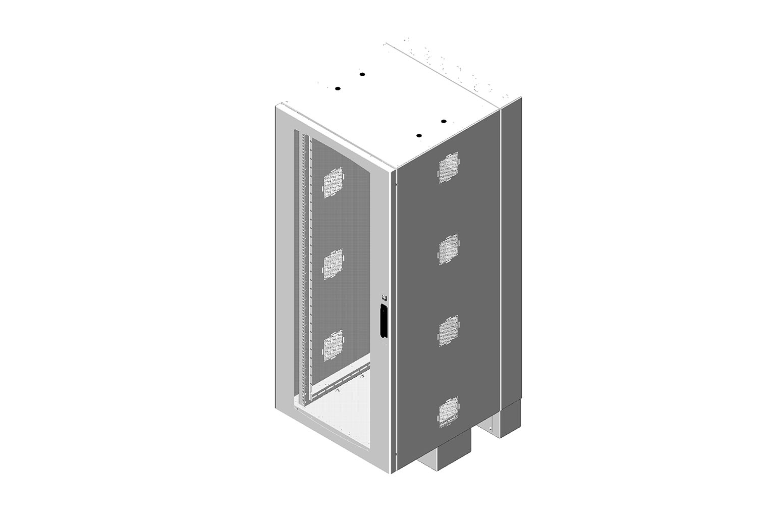 CUBE-iT Wall-Mounted Floor Supported Cabinet - Image 14