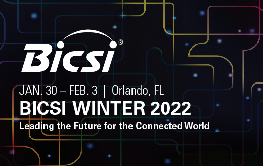 Image for Featured Event: 2022 BICSI Winter Hybrid Conference & Exhibition.