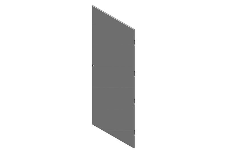Single Solid Metal Door for RMR Modular Enclosure