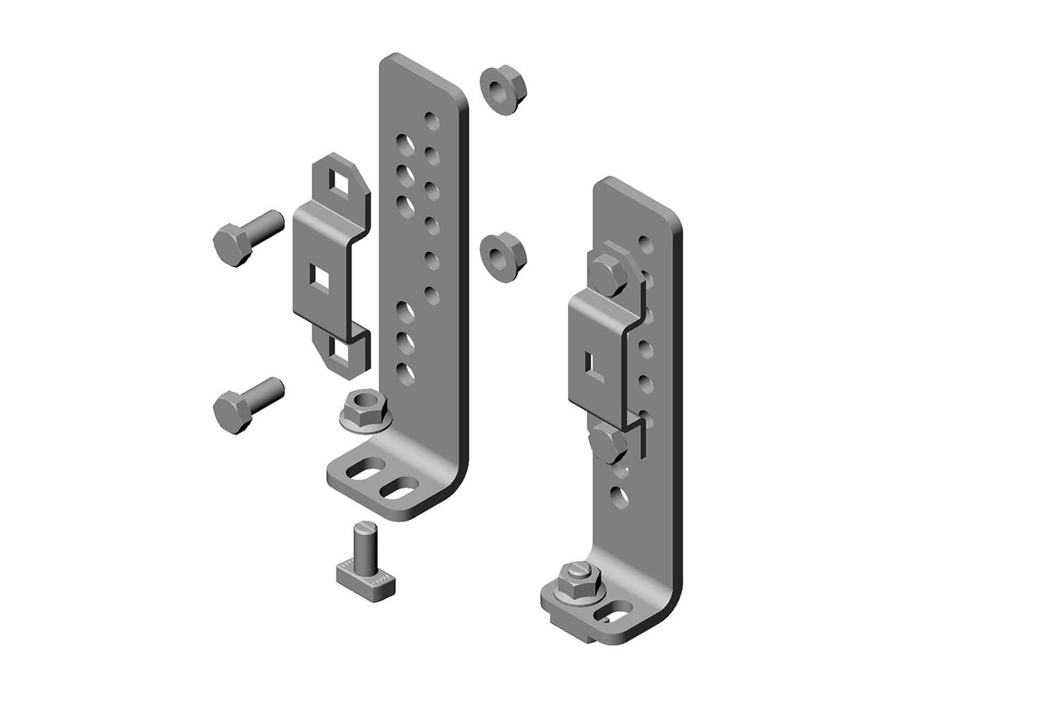 Cable Pathway Elevation Kit For ZetaFrame Cabinet