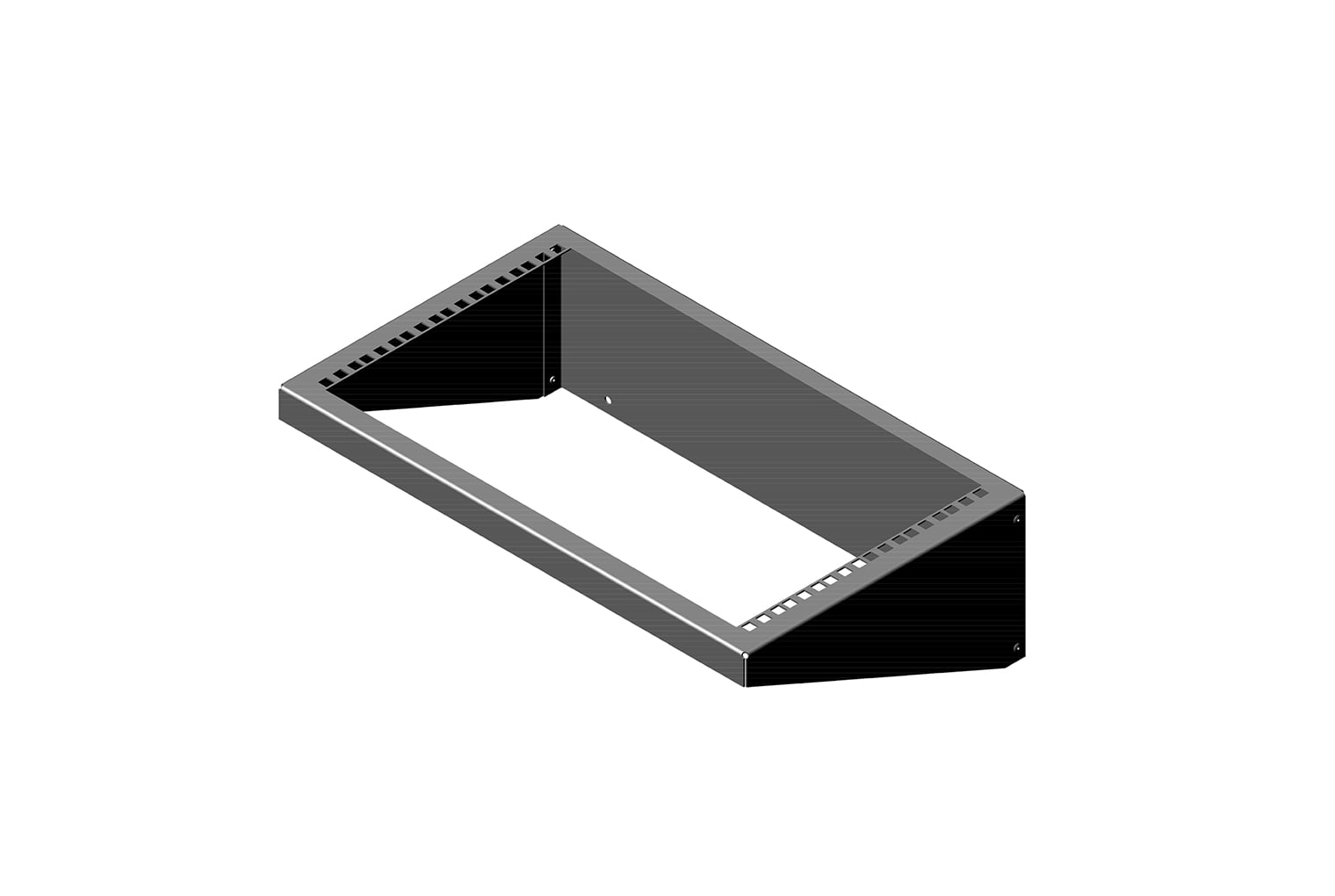 Flush-Mounted Vertical Wall Bracket