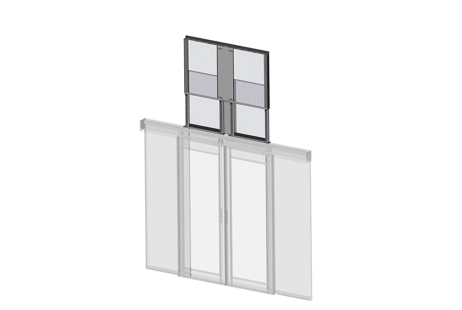 Elevate Adjustable Containment Solution End of Row Panel