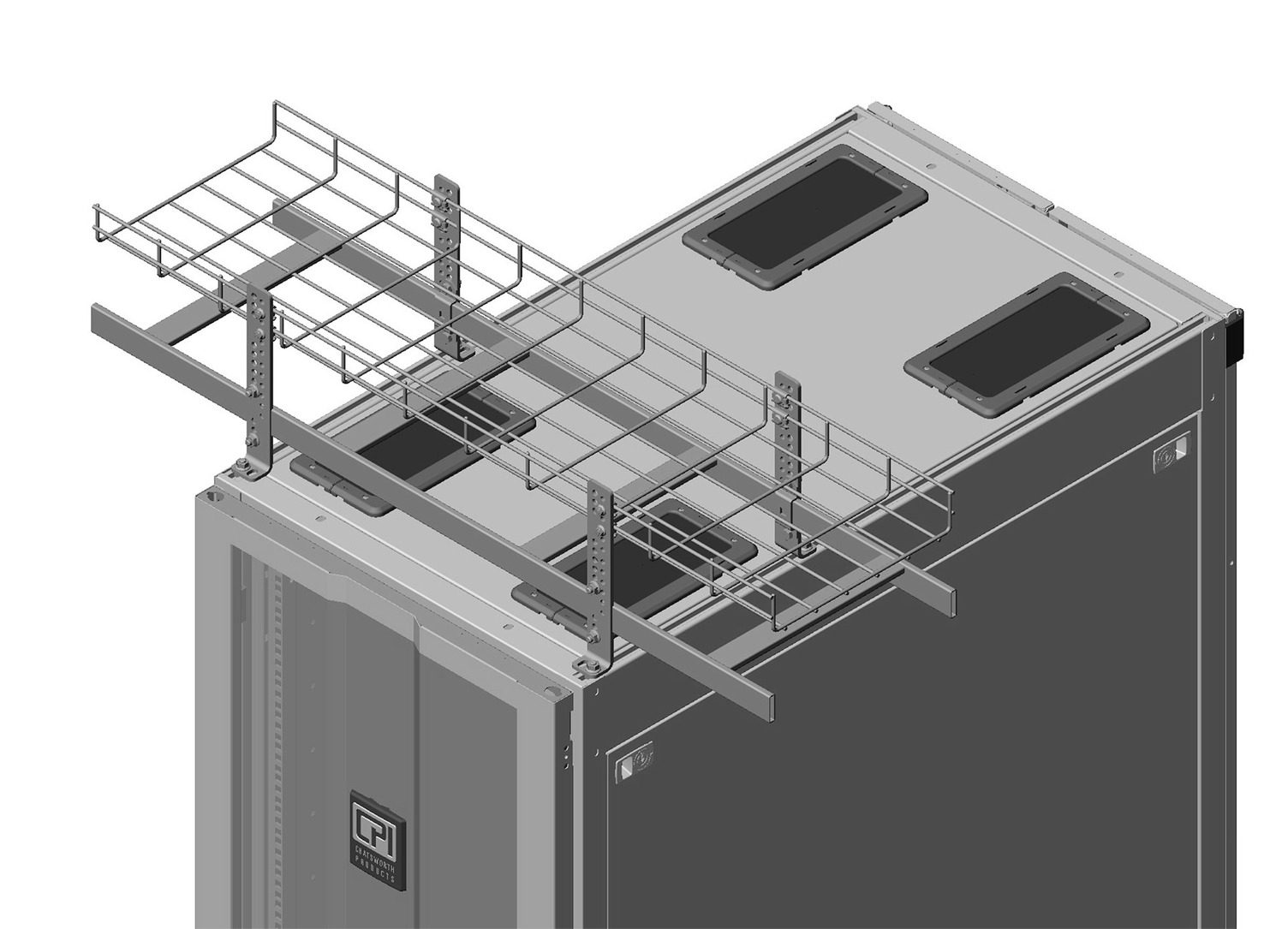 Cable Pathway Elevation Kit For ZetaFrame Cabinet