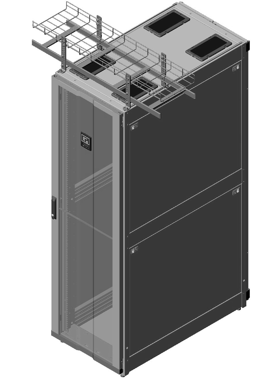 Cable Pathway Elevation Kit For ZetaFrame Cabinet