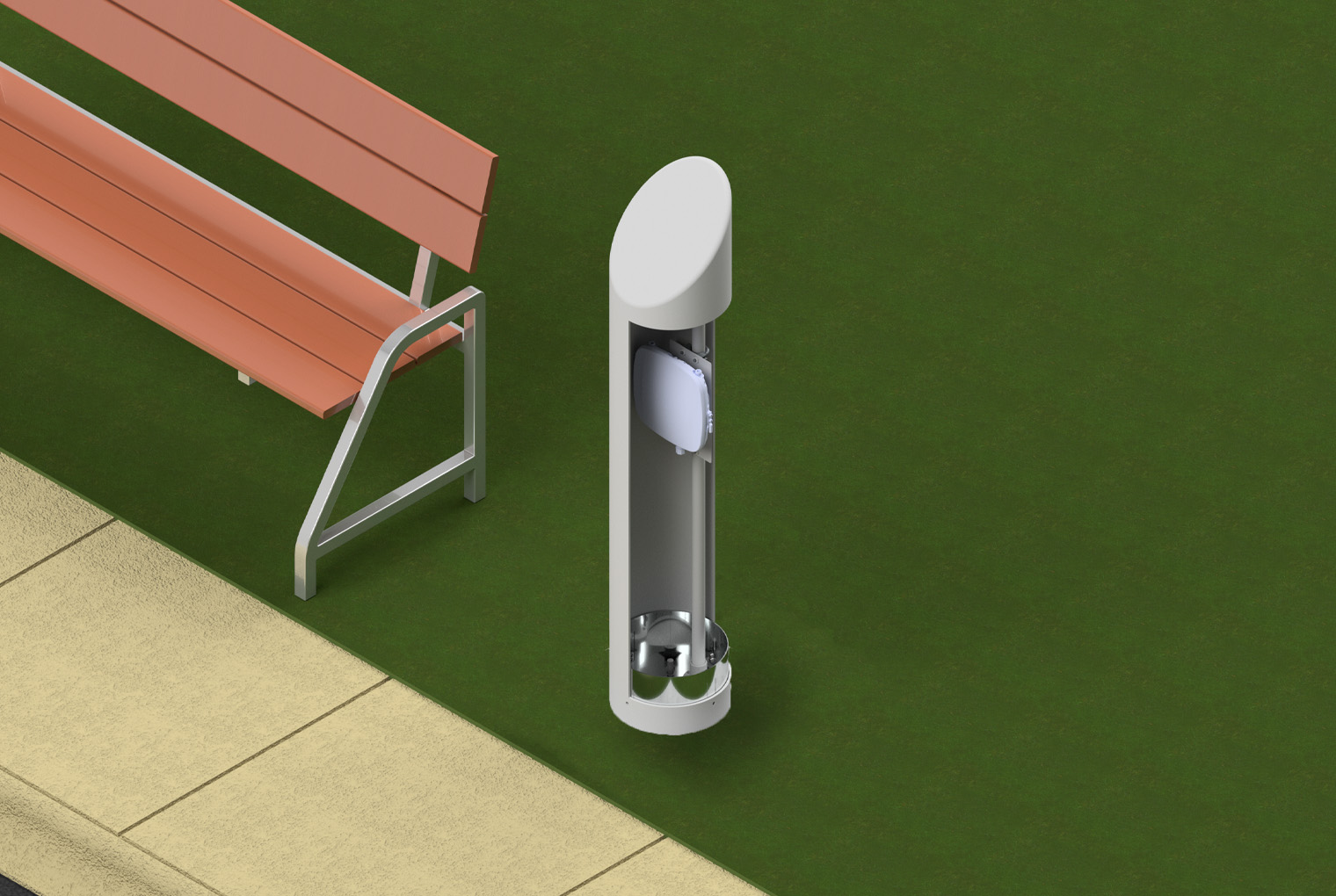 Oberon NetPoint Bollards 3032