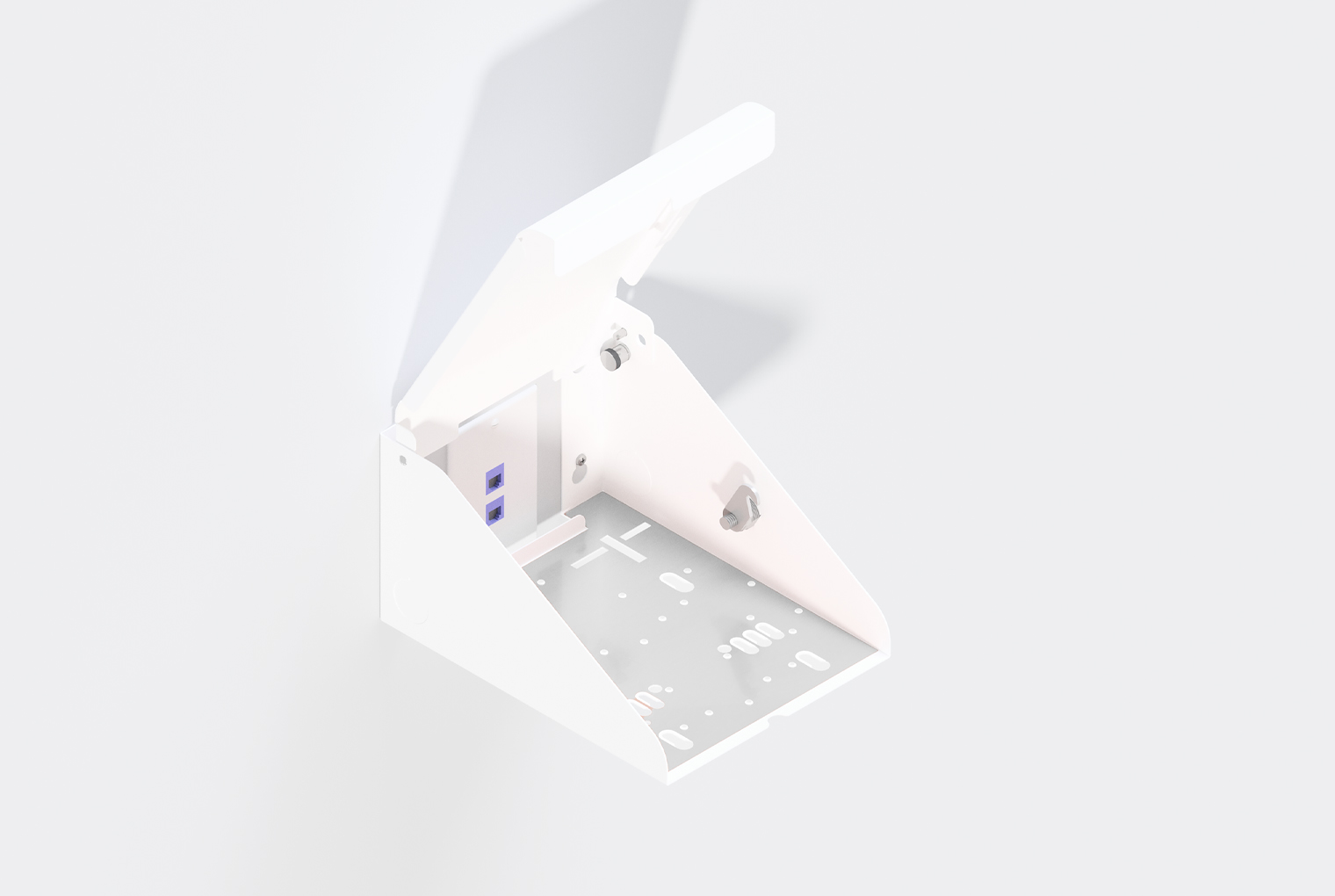 Oberon H-Plane Right-Angle Surface Mounts 1011