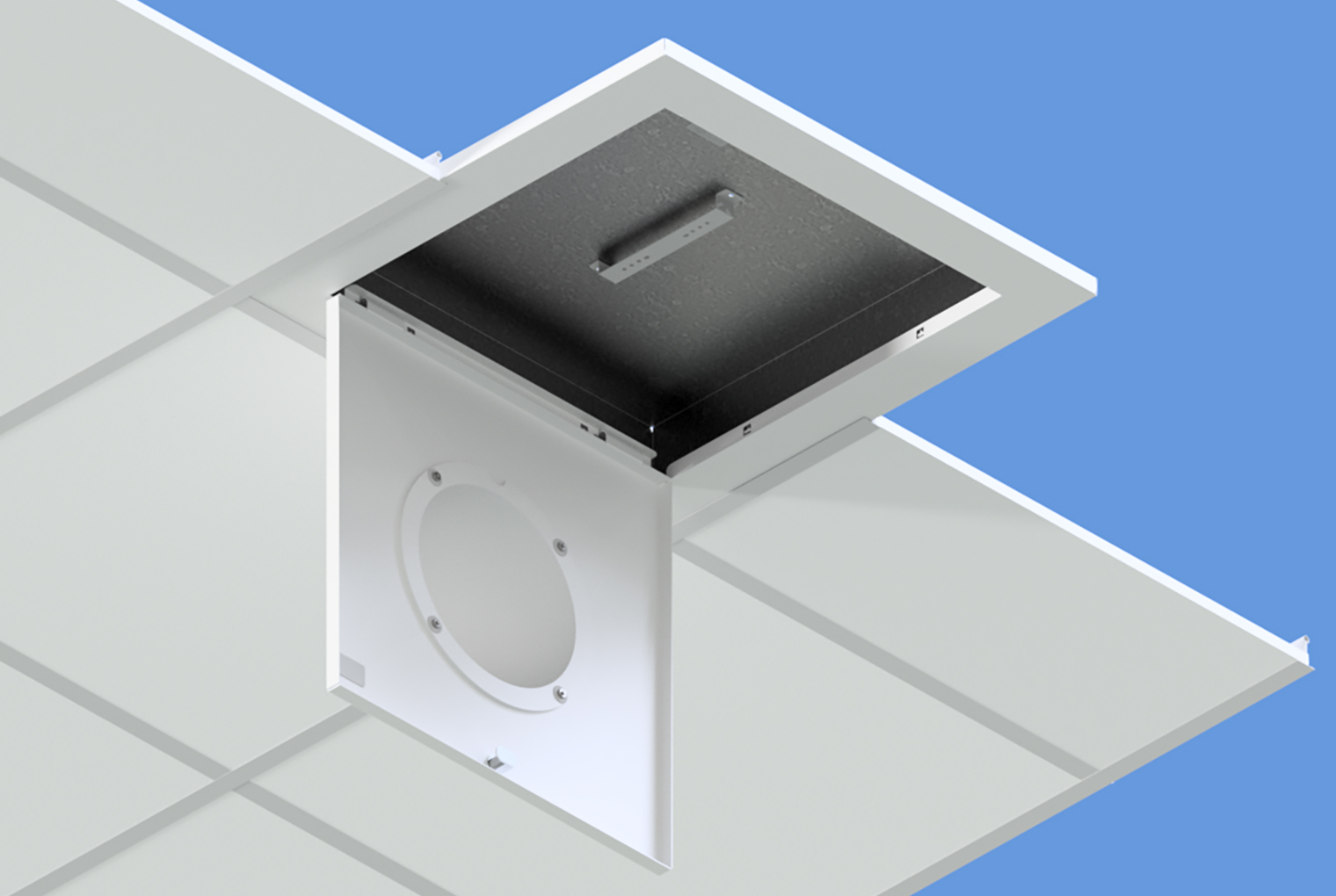 Oberon Wi-Tile Ceiling Enclosures 1047