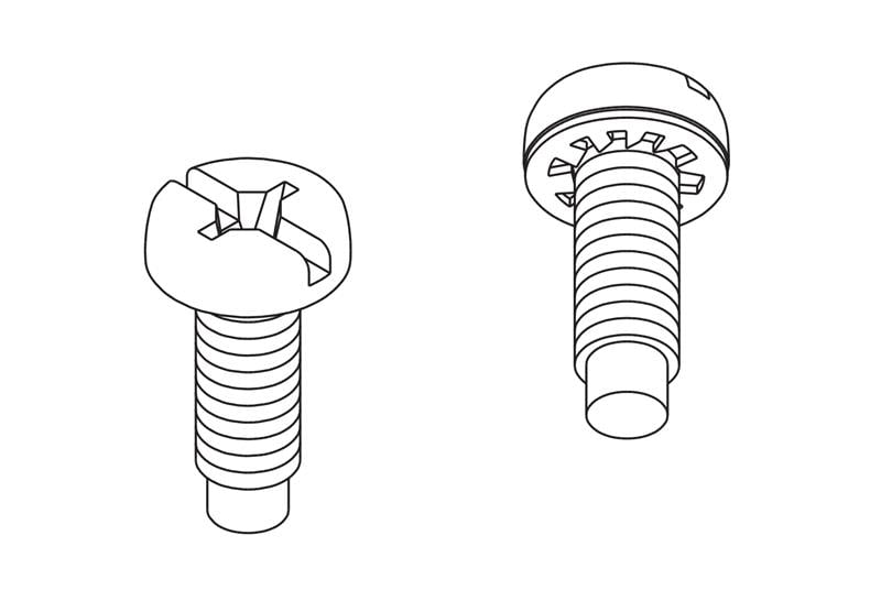 Sems Mounting Screws