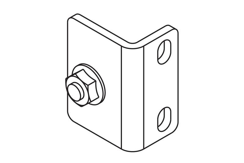 Vertical Power Strip Bracket