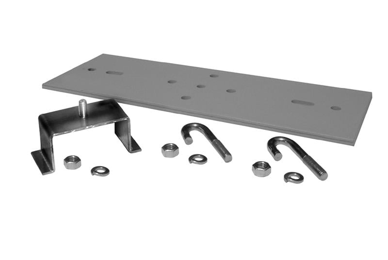 3" (80 mm) Channel Rack-To-Runway Mounting Plate With Bracket