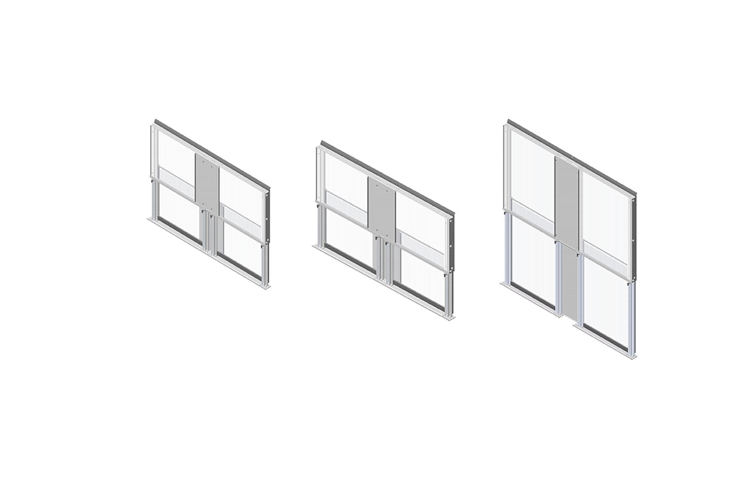 Elevate Adjustable Containment Solution End of Row Panel