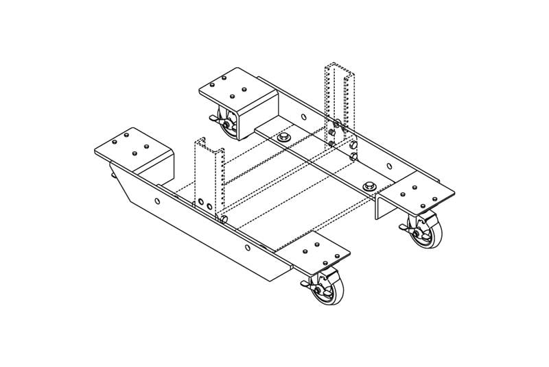 Rack Universal Dolly Wheels