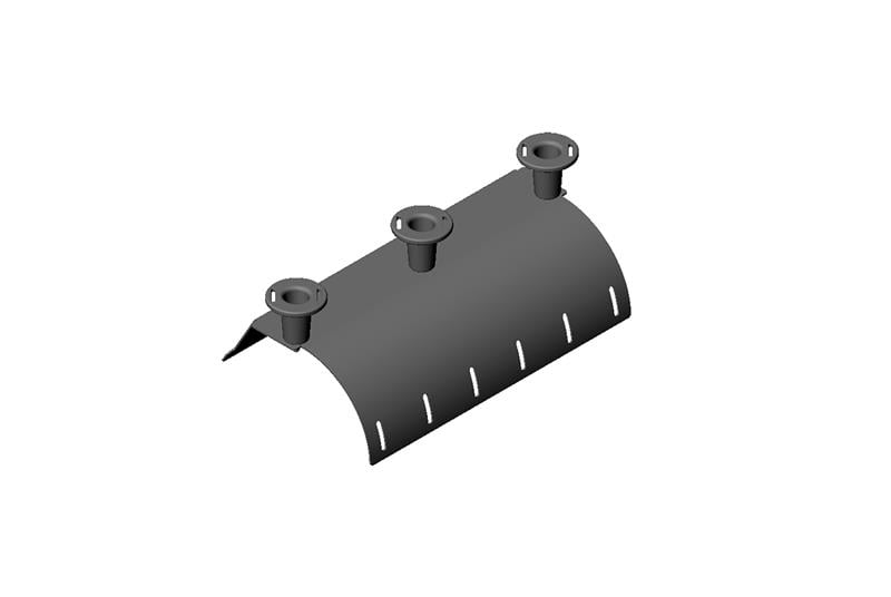 Tool-less Cross Member Radius Drop