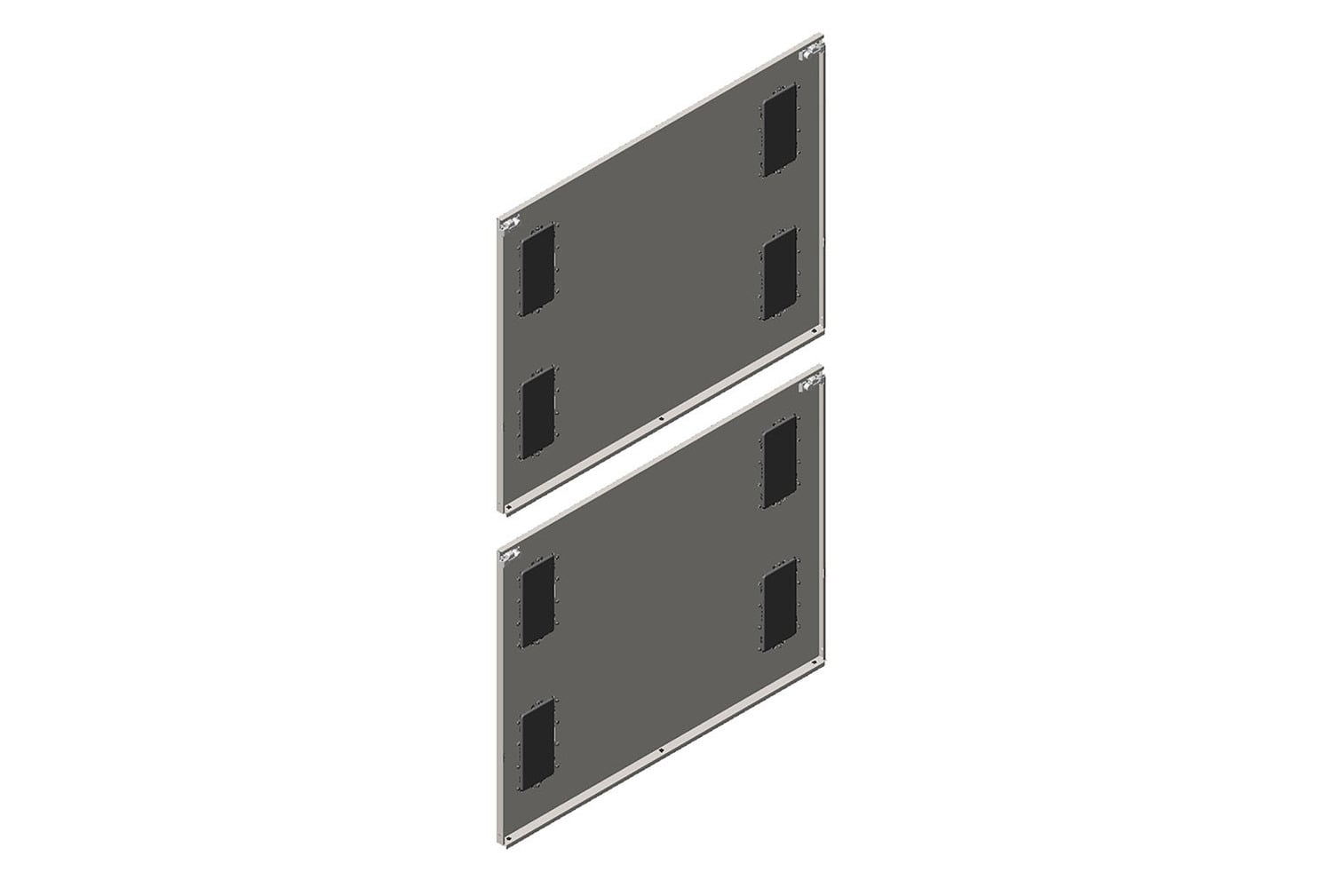 Side Panel with Grommets for ZetaFrame Cabinet
