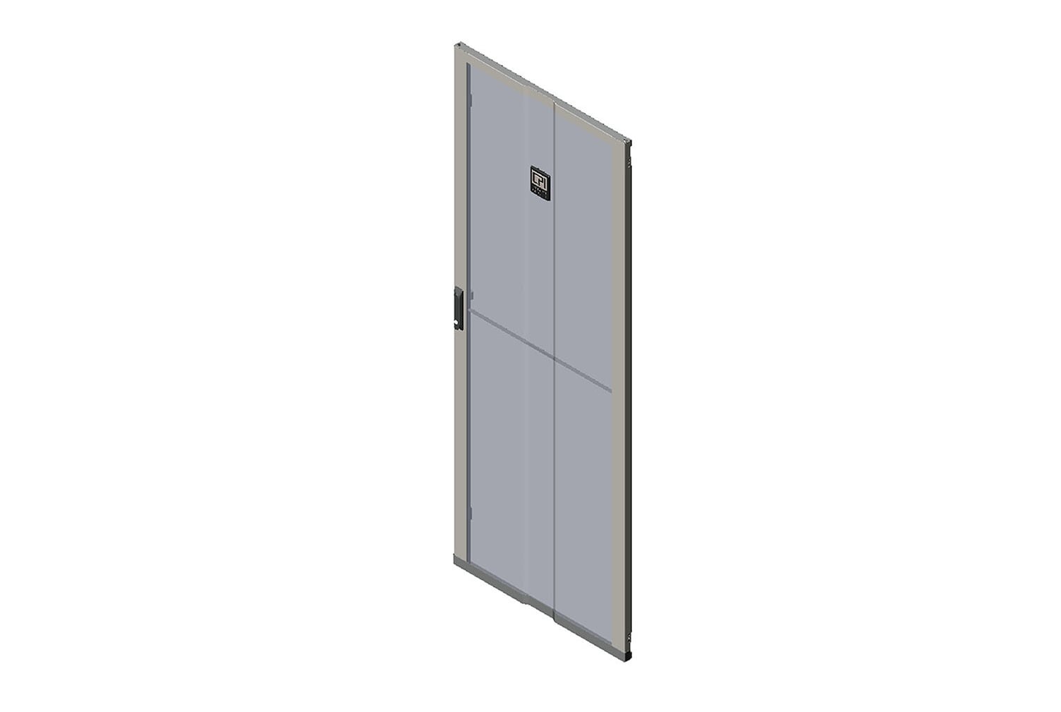 Single Perforated Metal Front Door for ZetaFrame Cabinet