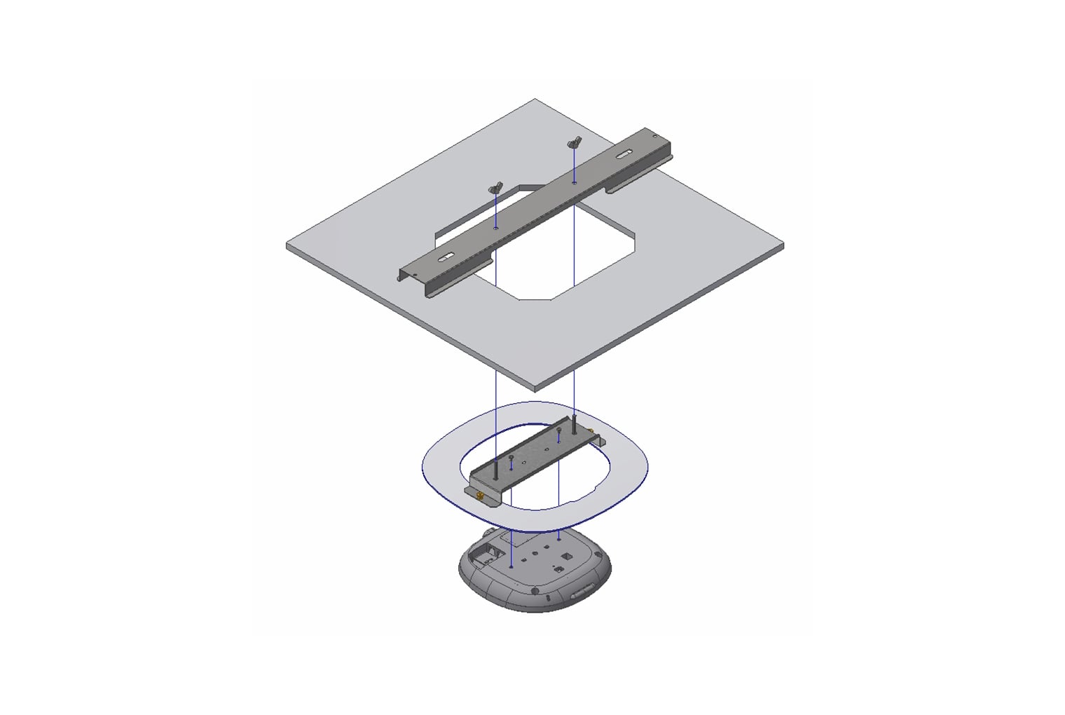 Oberon In-Plane Recessed Mounts 1039