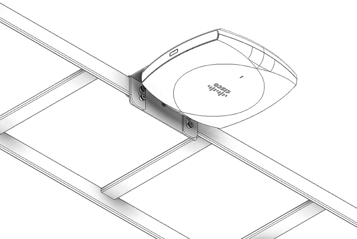 Cable Runway Bracket for Wireless Access Points
