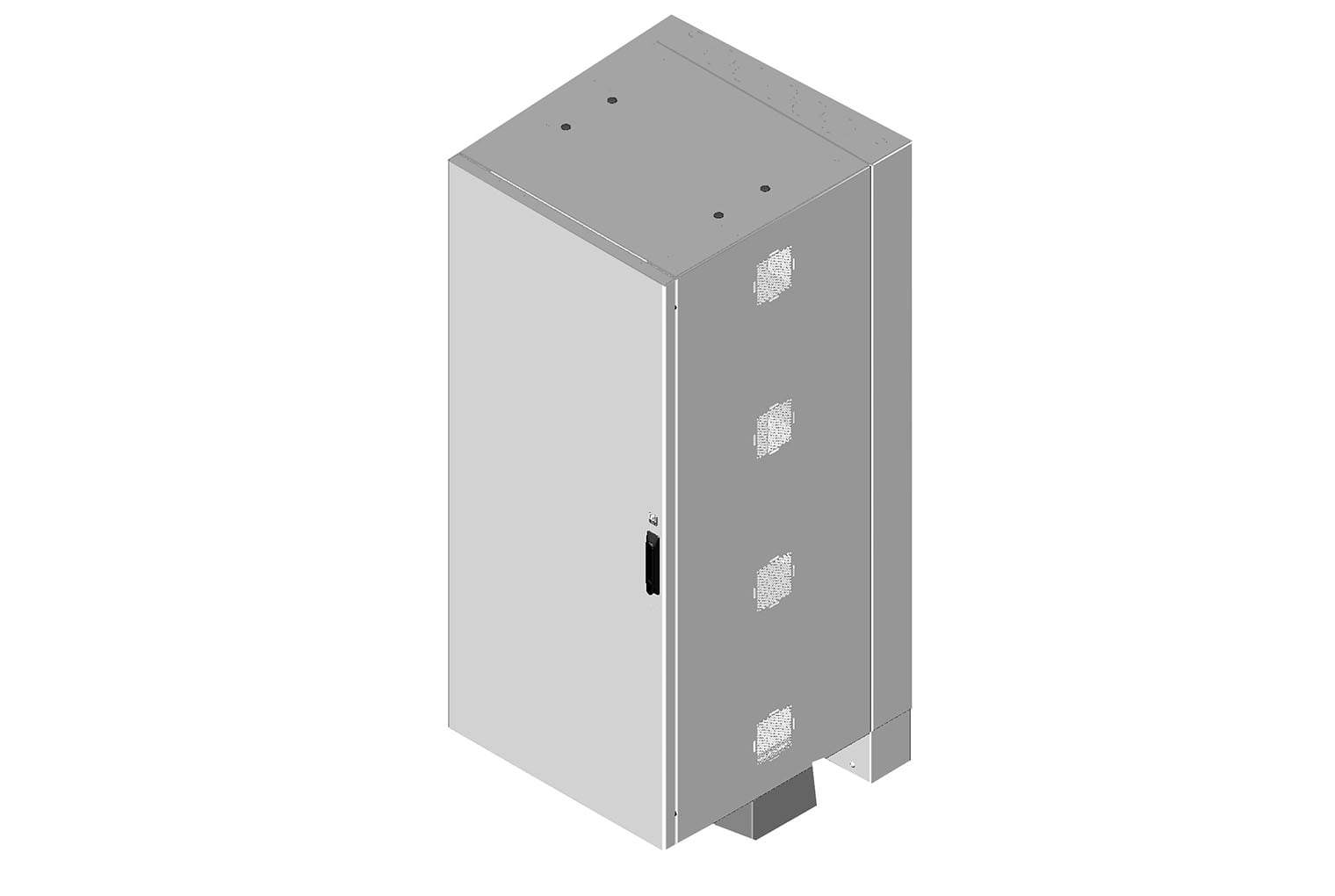 CUBE-iT Wall-Mounted Floor Supported Cabinet