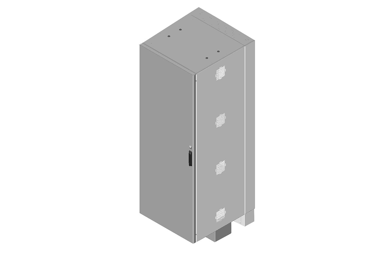 CUBE-iT Wall-Mounted Floor Supported Cabinet