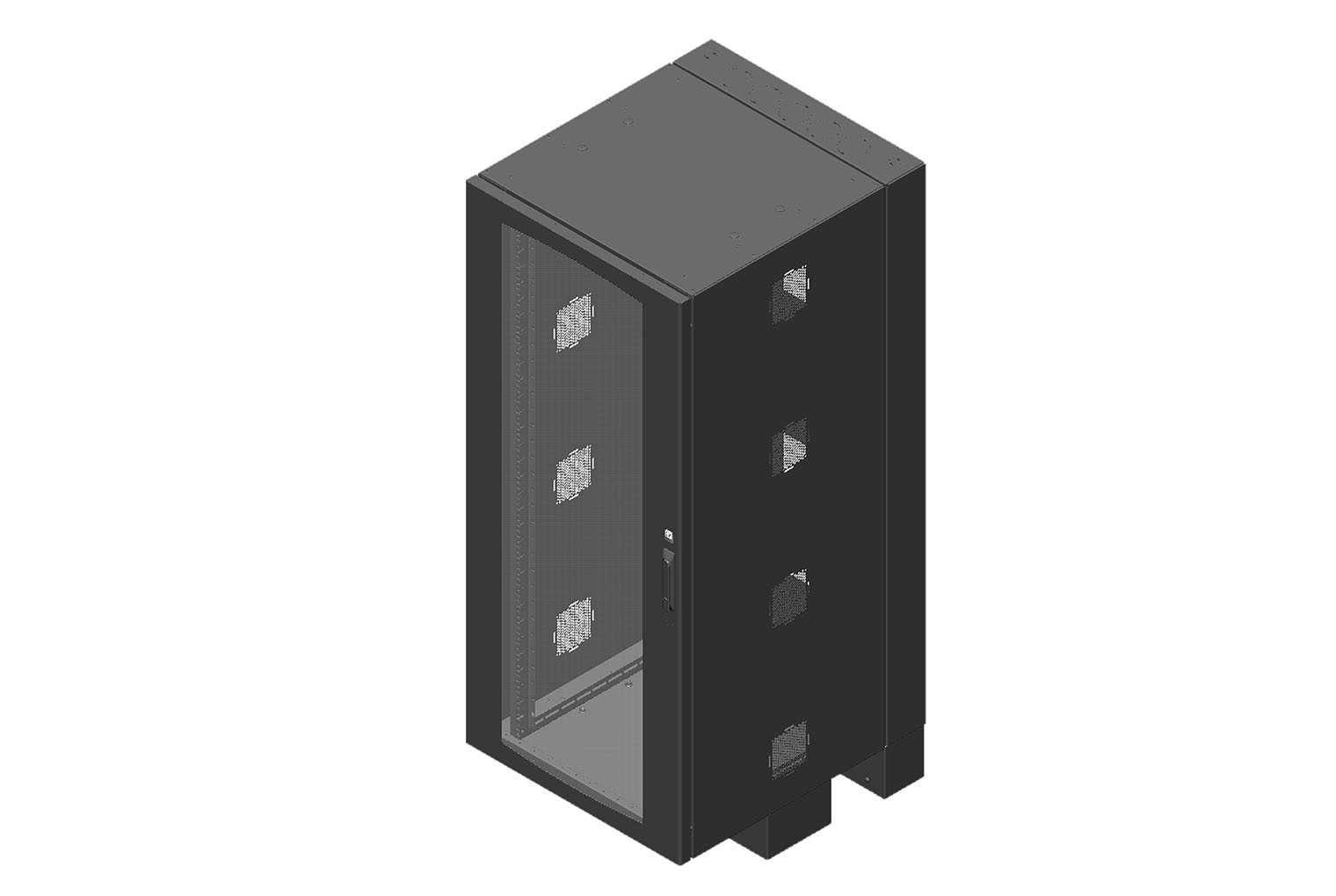 CUBE-iT Wall-Mounted Floor Supported Cabinet