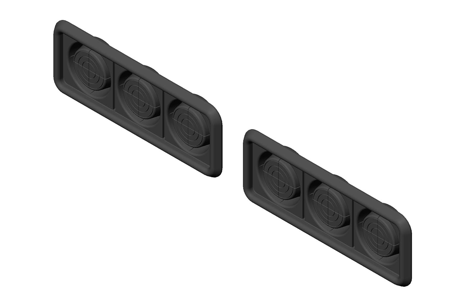Grommet & Brush Kit for VersaEdge Wall-Mount Cabinet