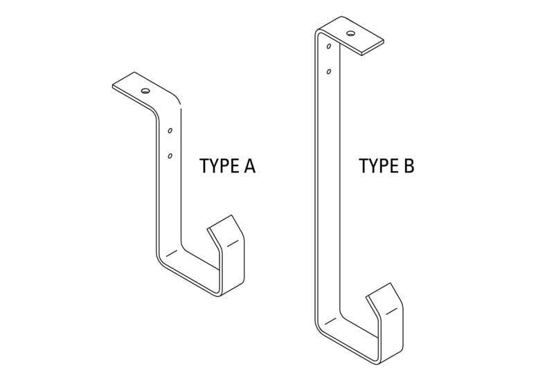 J-Hook Ceiling Cable Bracket