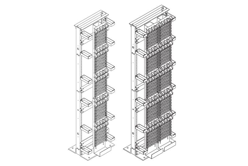 110D Block Mounting Panels