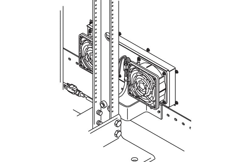 Fan Kit for Single Rack Enclosures