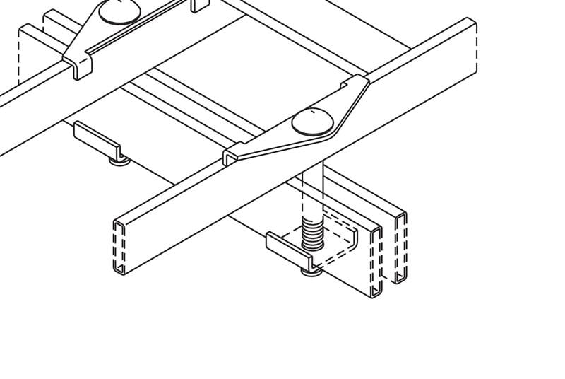Mounting Kit Auxiliary Framing Channel