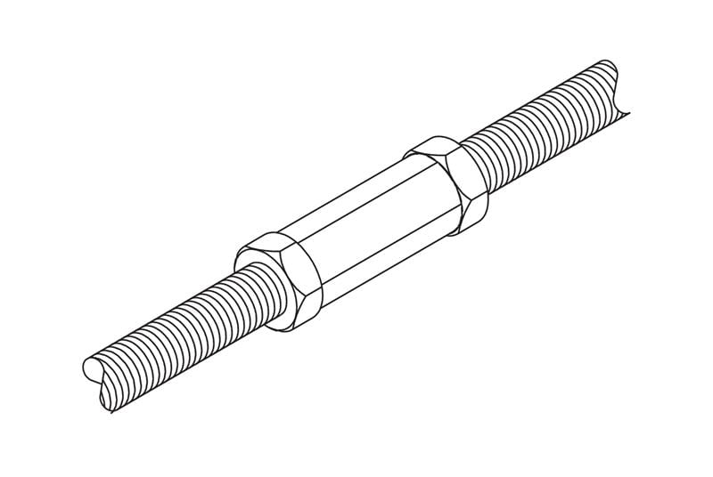 Threaded Rod Coupling Kit