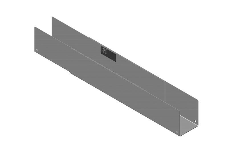 Front-to-Rear Cable Manager for Z4-Series SeismicFrame