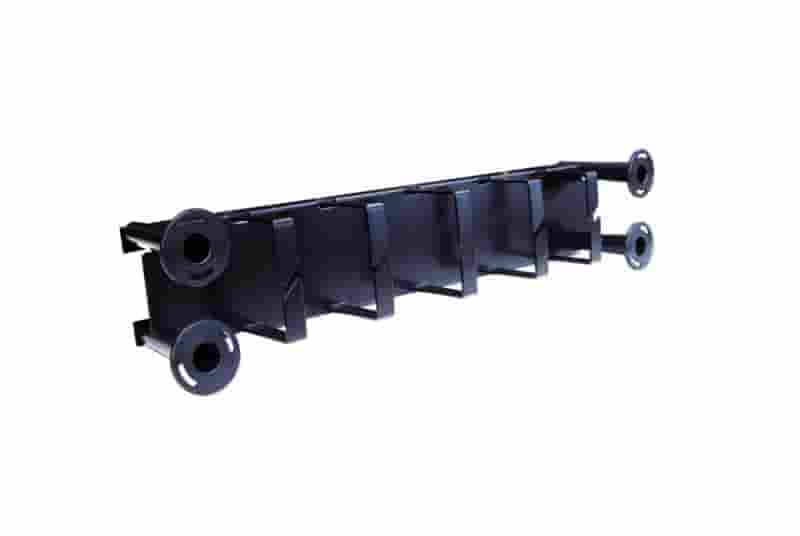 Horizontal Wire Management Panel for Vertical Cabling Section