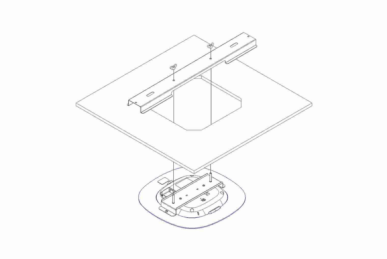 Oberon In-Plane Recessed Mounts 1039