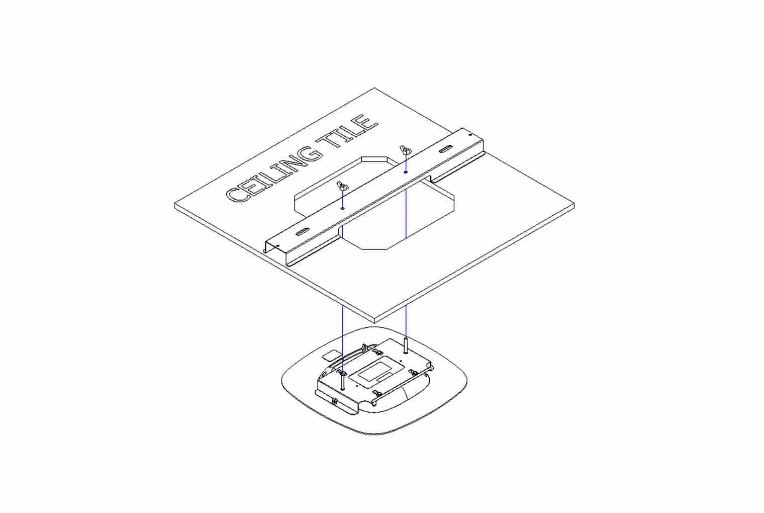 Oberon In-Plane Recessed Mounts 1039