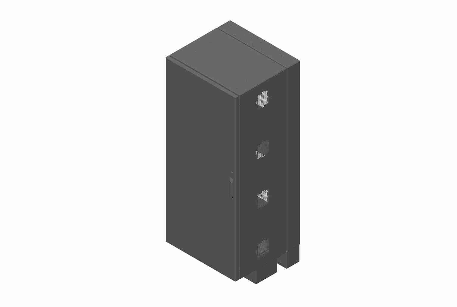 CUBE-iT Wall-Mounted Floor Supported Cabinet