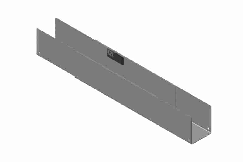 Front-to-Rear Cable Manager for Z4-Series SeismicFrame