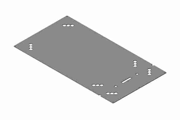 Floor Drilling Template for Seismic Frame Two-Post Rack