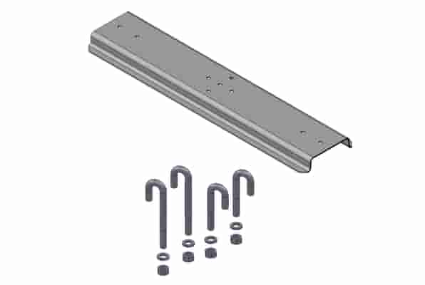 3" (80 mm) Channel Rack-To-Runway Mounting Plate