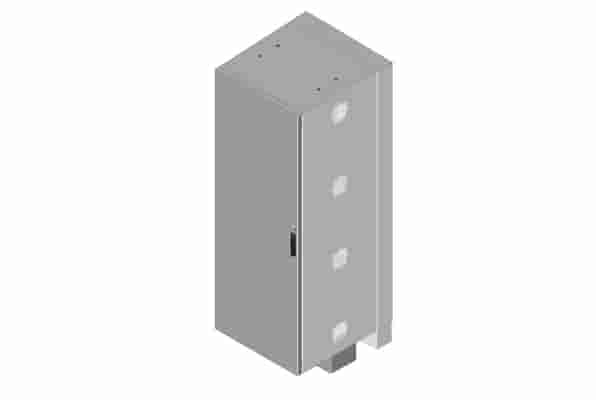 CUBE-iT Wall-Mounted Floor Supported Cabinet
