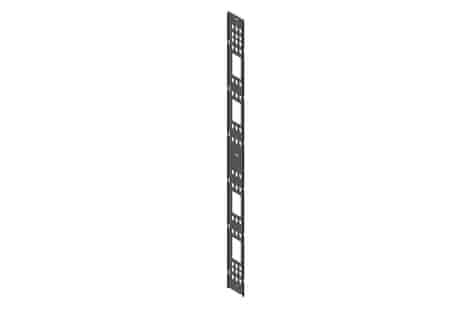 Full Height Dual PDU Bracket for ZetaFrame Cabinet - Thumbnail 1