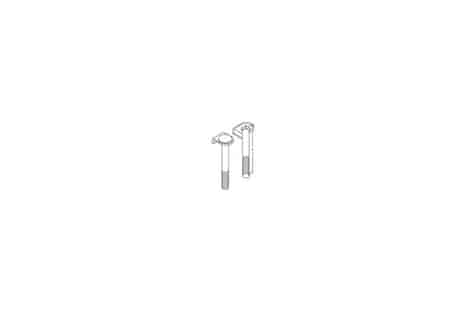 Clip J-Bolt Auxiliary Framing Channel/Cable Runway - Thumbnail 2
