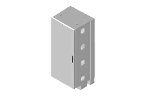 CUBE-iT Wall-Mounted Floor Supported Cabinet - Thumbnail 3