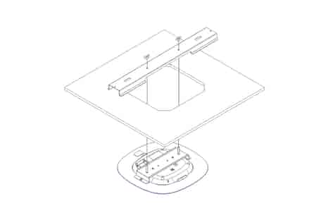 Oberon In-Plane Recessed Mounts 1039 - Thumbnail 5