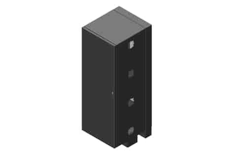 CUBE-iT Wall-Mounted Floor Supported Cabinet - Thumbnail 6